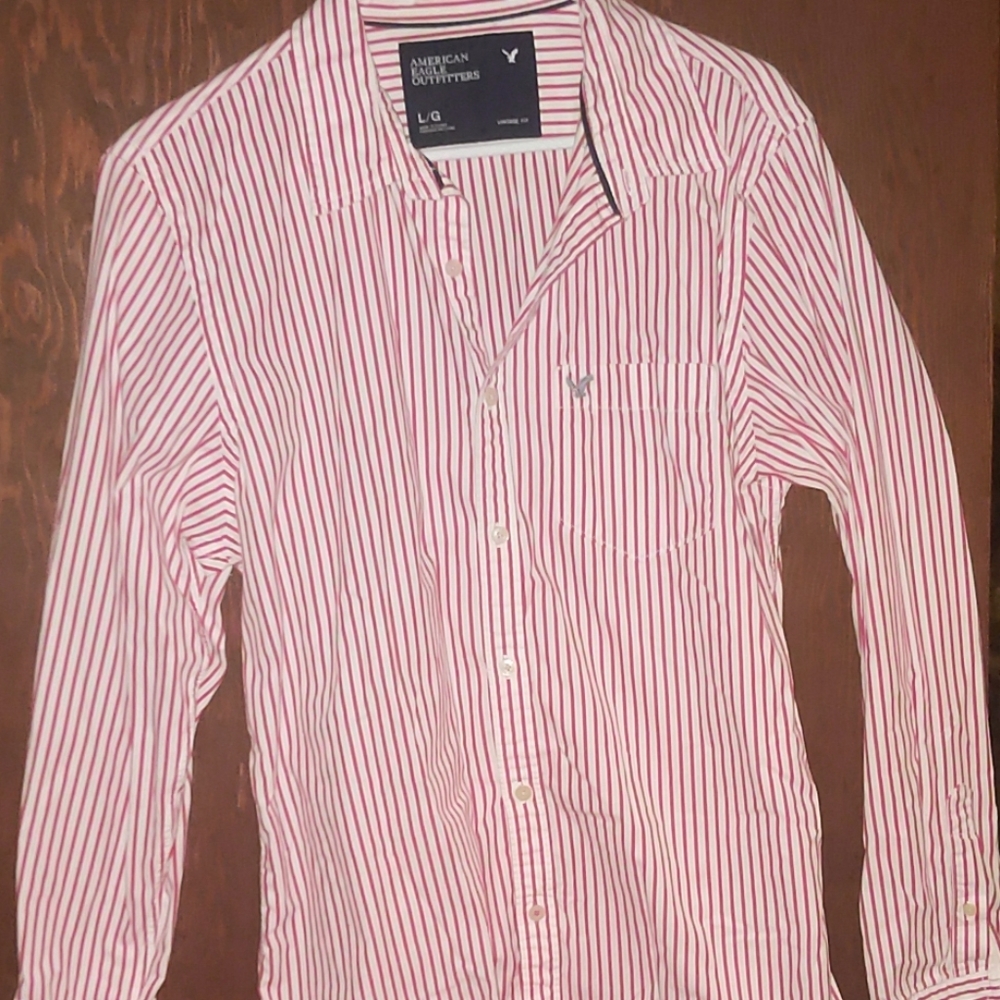 American Eagle Long Sleeve Button Down
